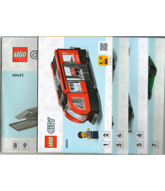 LEGO - Stads-tram-Instructieboek - | N