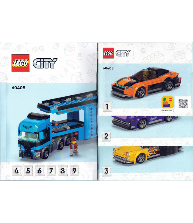 LEGO - Autotransportwagen-Instructieboek - | N