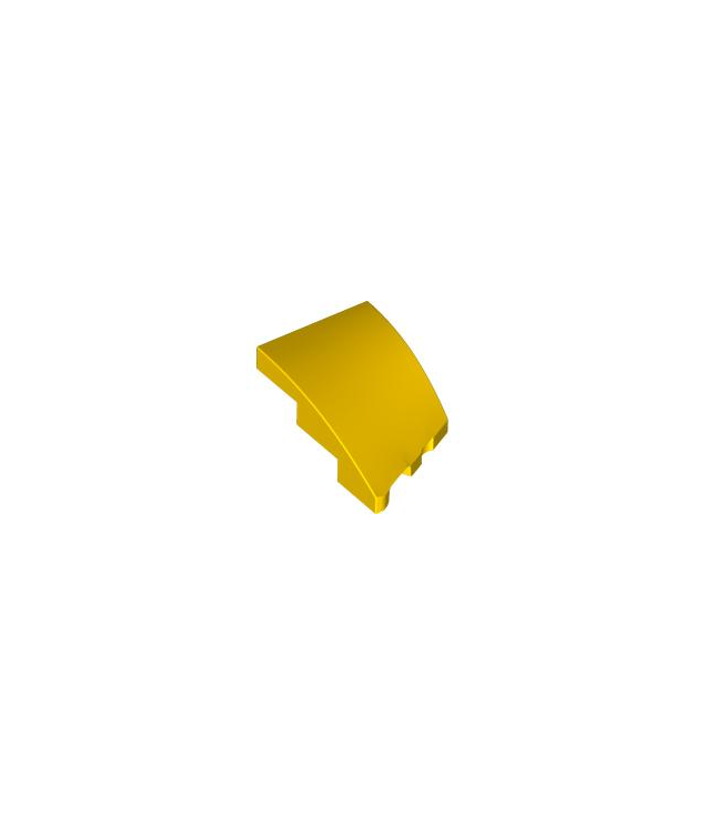 LEGO - Wig 3 x 2 links zonder noppen - Yellow | N
