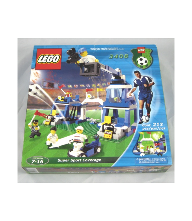 LEGO - Super Sport Coverage (Vintage jaren 2000 doos in goede staat, lichte slijtage - | N