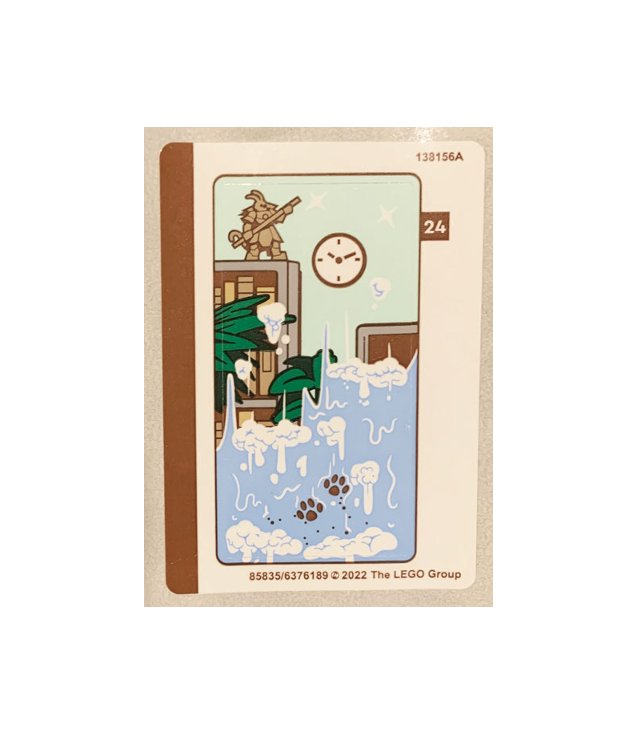 LEGO - Stickervel voor set 80108, vel 2 – (85835/6376189) - (Not Applicable) | N