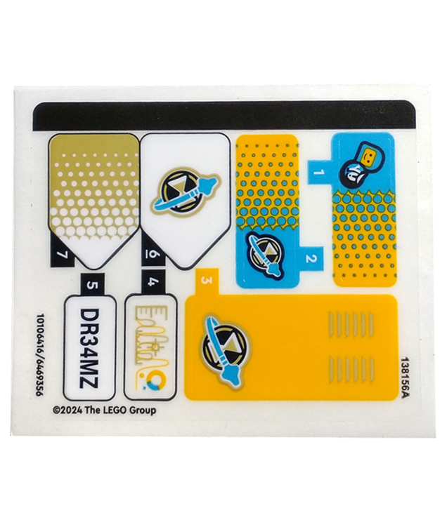 LEGO - Stickervel voor set 71475 – (10106416/6469356) - (Not Applicable) | N