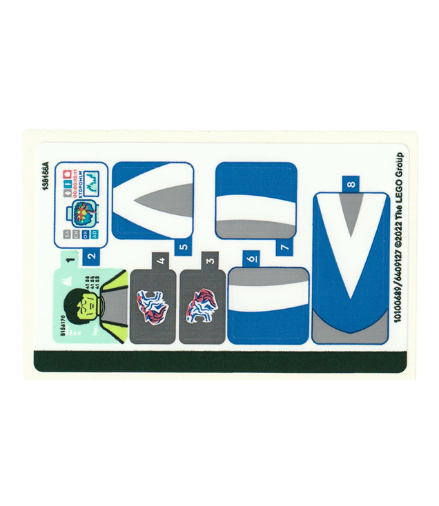 LEGO - Stickervel voor set 75573 – (10100689/6409127) - (Not Applicable) | N
