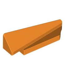 LEGO - Wig 5 x 1 x 1 1/3 met 4 x 1 basis rechts - Orange | N - Thumbnail