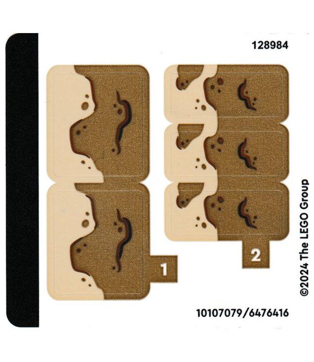 LEGO - Stickervel voor set 76280 – (10107079/6476416) - (Not Applicable) | N