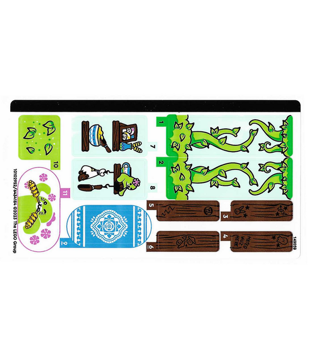 LEGO - Stickervel voor set 71459 – (10102952/6434184) - (Not Applicable) | N