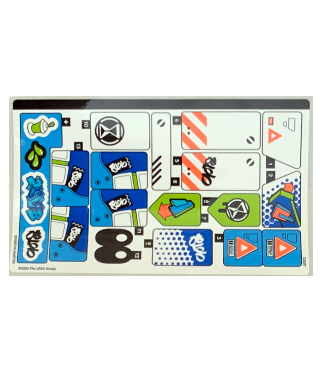LEGO - Stickervel voor set 71485 – (10108709/6487155) - (Not Applicable) | N