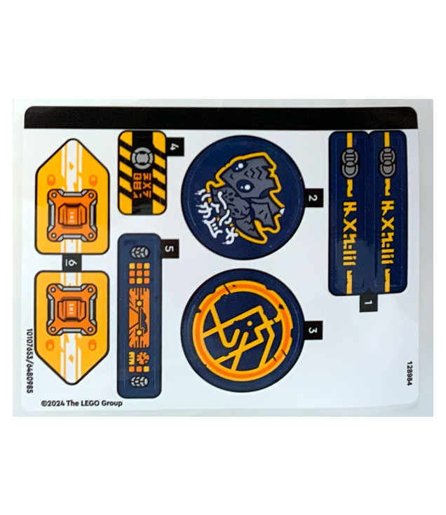 LEGO - Stickervel voor set 71811 – (10107653/6480985) - (Not Applicable) | N