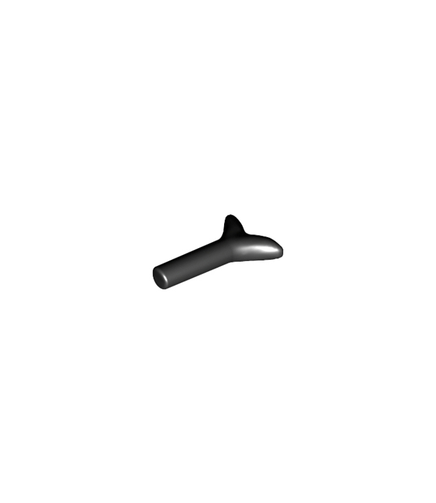 LEGO - Worteltop / takje - Black | N