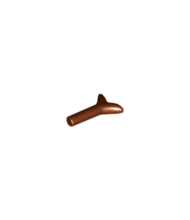 LEGO - Worteltop / takje - Reddish Brown | N