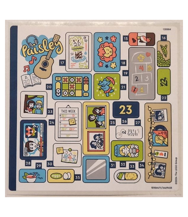 LEGO - Stickervel voor set 42620, vel 2 – (10106471/6469458) - (Not Applicable) | N
