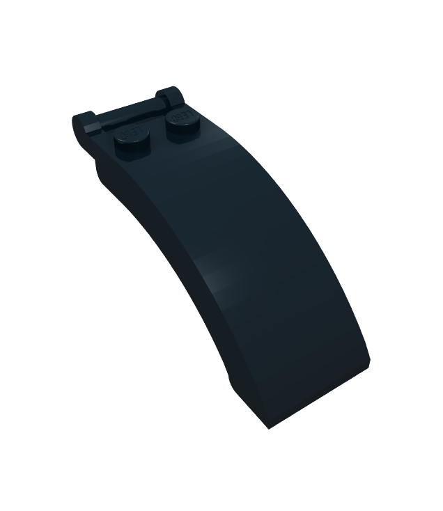 LEGO - Ruit 6 x 2 x 2 met staaf-handgreep - Black | N