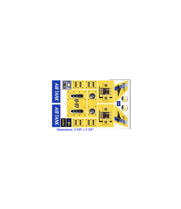 LEGO - Stickervel voor set 8250 – (71465/4106749) (Vintage jaren ’90 onderdeel) - (Not Applicable) | N