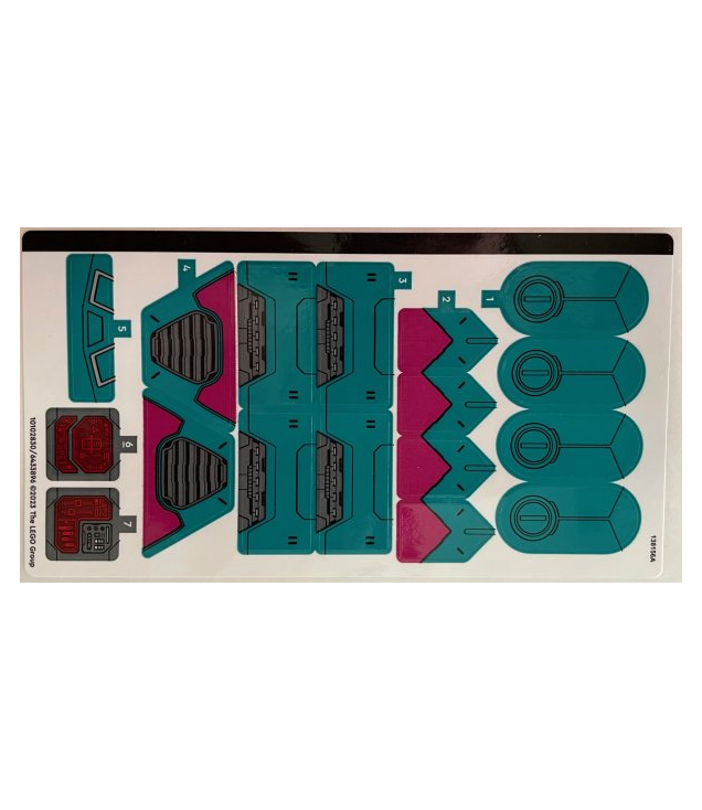 LEGO - Stickervel voor set 76255 – (10102830/6433896) - (Not Applicable) | N
