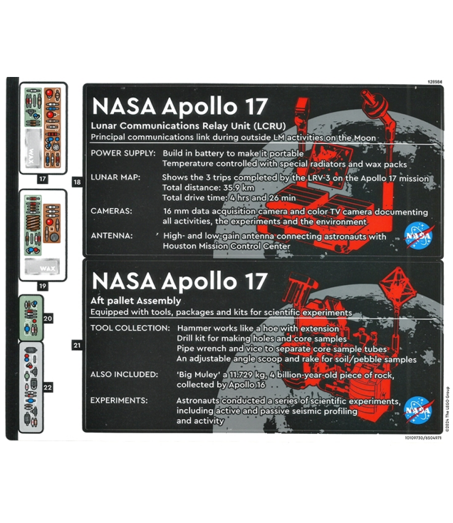 LEGO - Stickervel voor set 42182, vel 2 – (10109730/6504971) - (Not Applicable) | N