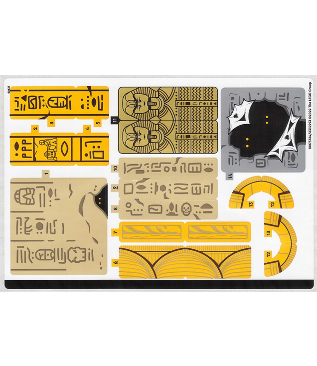 LEGO - Stickervel voor set 77013 – (10075764/6332993) - (Not Applicable) | N