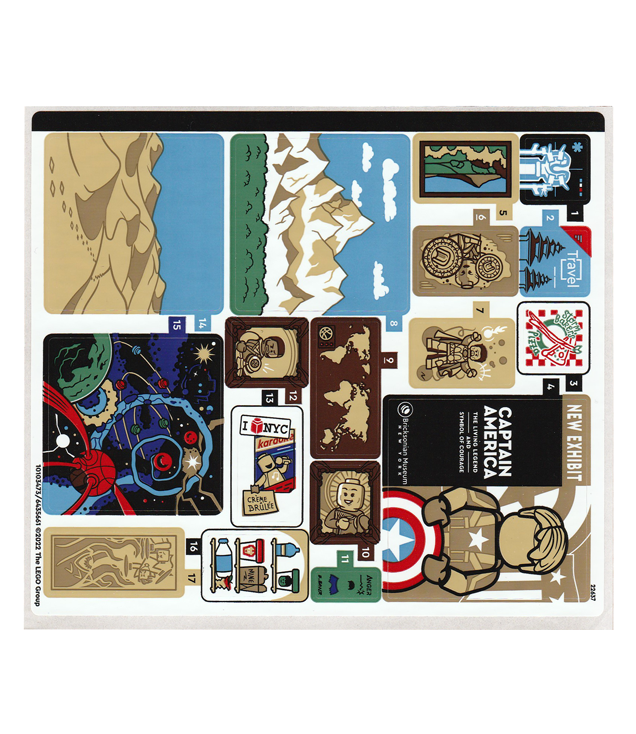 LEGO - Stickervel voor set 76218, vel 1 – (10103473/6435661) - (Not Applicable) | N