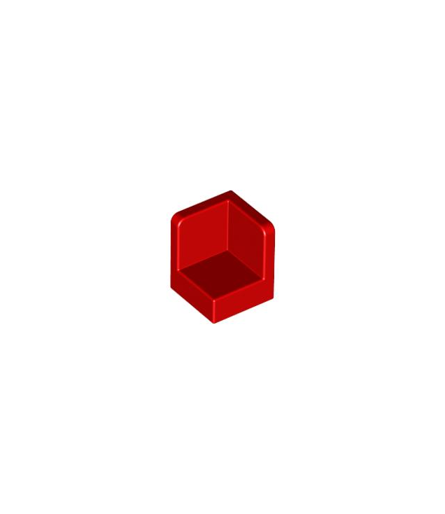 LEGO - Paneel 1 x 1 x 1 hoek - Red | N
