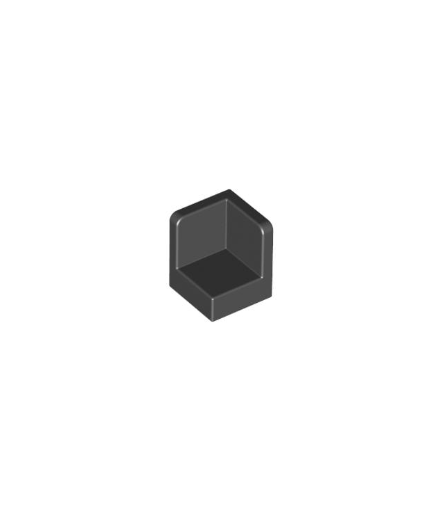 LEGO - Paneel 1 x 1 x 1 hoek - Black | N