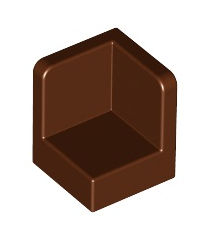 LEGO - Paneel 1 x 1 x 1 hoek - Reddish Brown | N - Thumbnail