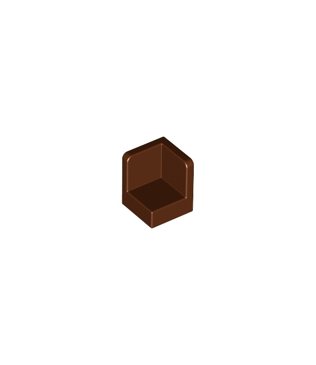 LEGO - Paneel 1 x 1 x 1 hoek - Reddish Brown | N