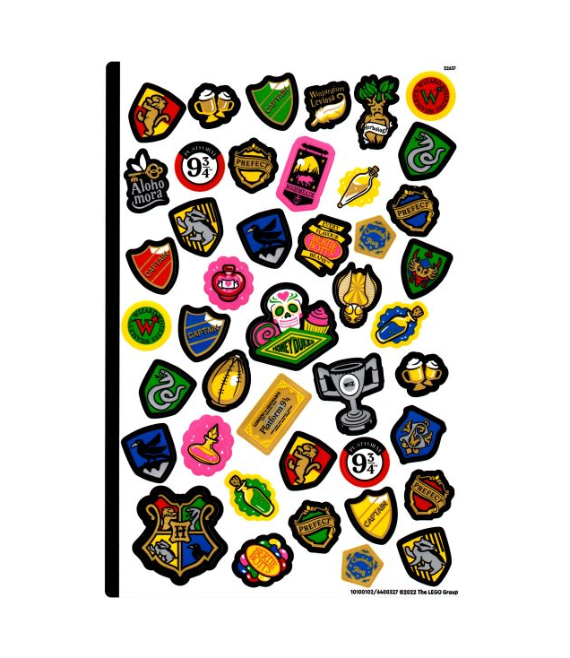 LEGO - Stickervel voor set 76399, vel 2 – (10100102/6400327) - (Not Applicable) | N
