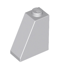 LEGO - Helling 65 graden 2 x 1 x 2 - Light Bluish Gray | N - Thumbnail
