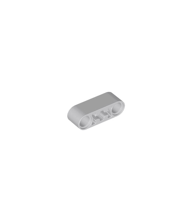  - Technic hefarm dik 1 x 3 – as-gat - Light Bluish Gray | N