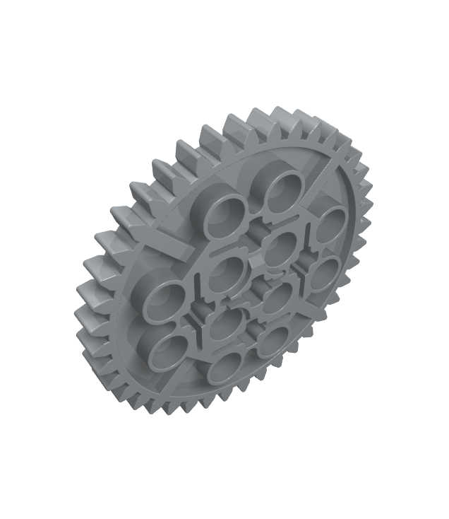  - Technic tandwiel 40 tanden - Light Bluish Gray | N