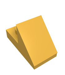 LEGO - Helling 45 graden 2 x 1 met 2/3 uitsparing - Bright Light Orange | N - Thumbnail