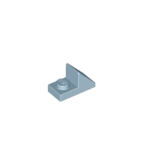 LEGO - Helling 45 graden 2 x 1 met 2/3 uitsparing - Sand Blue | N - Thumbnail