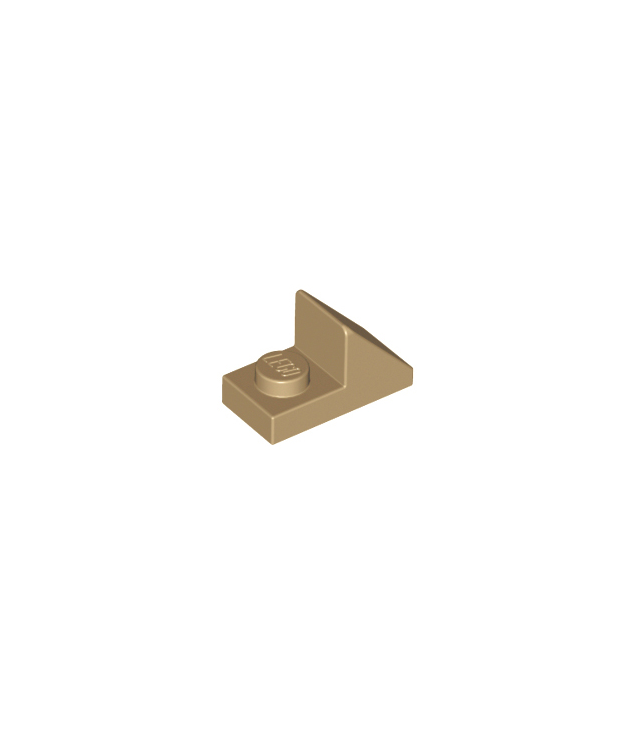 LEGO - Helling 45 graden 2 x 1 met 2/3 uitsparing - Dark Tan | N