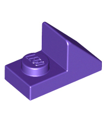 LEGO - Helling 45 graden 2 x 1 met 2/3 uitsparing - Dark Purple | N - Thumbnail