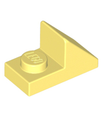 LEGO - Helling 45 graden 2 x 1 met 2/3 uitsparing - Bright Light Yellow | N - Thumbnail