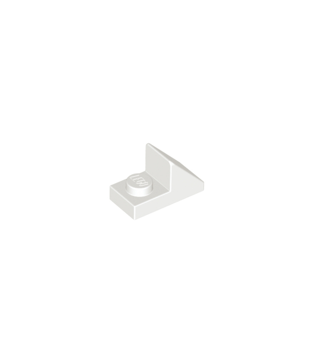 LEGO - Helling 45 graden 2 x 1 met 2/3 uitsparing - White | N