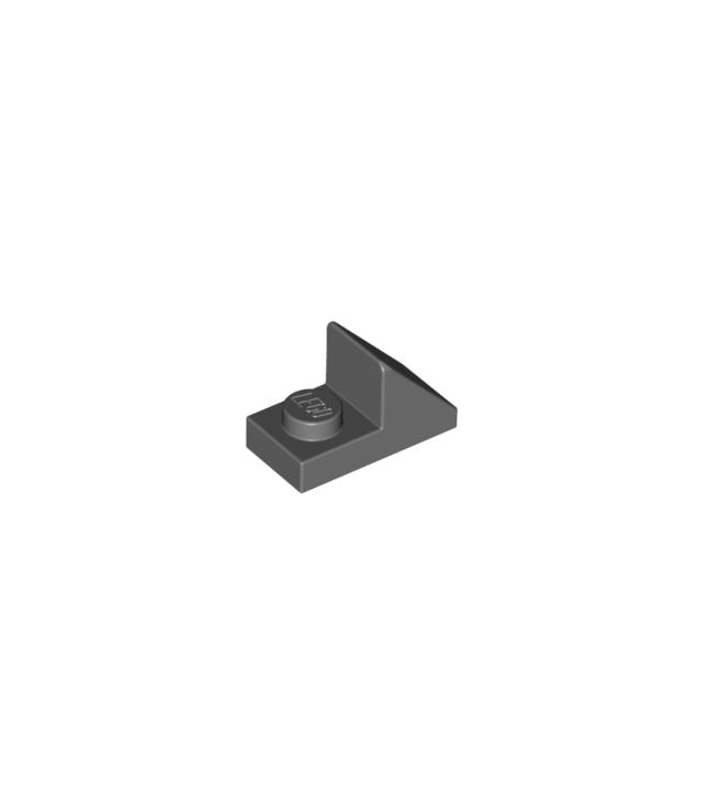 LEGO - Helling 45 graden 2 x 1 met 2/3 uitsparing - Dark Bluish Gray | N