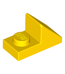 LEGO - Helling 45 graden 2 x 1 met 2/3 uitsparing - Yellow | N - Thumbnail