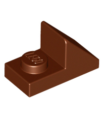LEGO - Helling 45 graden 2 x 1 met 2/3 uitsparing - Reddish Brown | N - Thumbnail