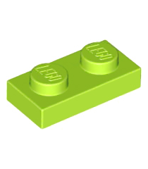LEGO - Plaat 1 x 2 - Lime | N - Thumbnail