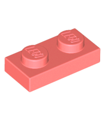 LEGO - Plaat 1 x 2 - Coral | N - Thumbnail