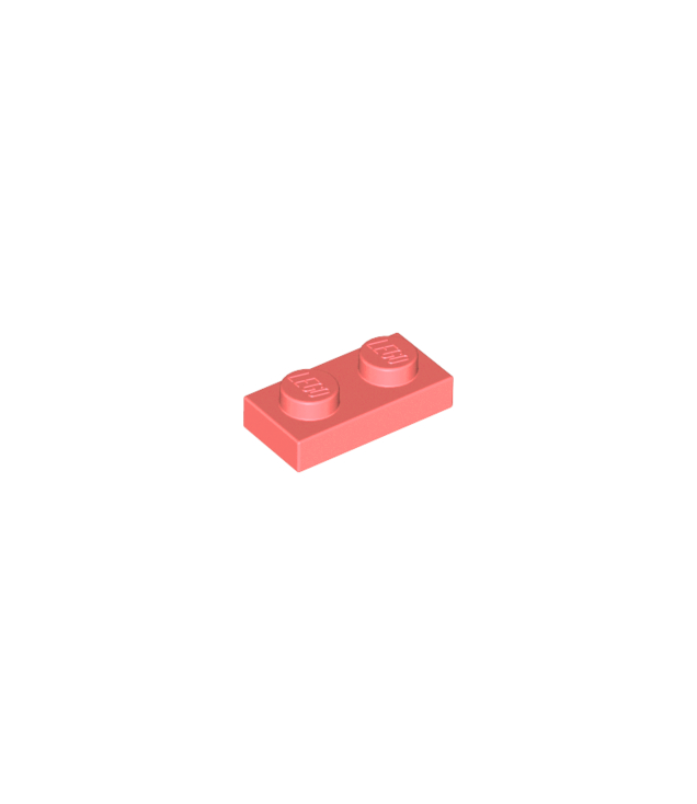 LEGO - Plaat 1 x 2 - Coral | N
