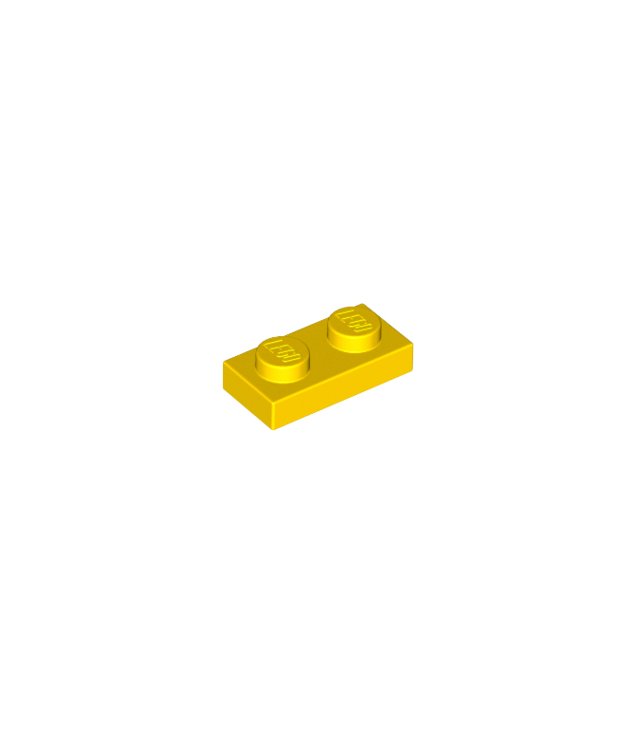 LEGO - Plaat 1 x 2 - Yellow | N