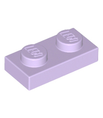 LEGO - Plaat 1 x 2 - Lavender | N - Thumbnail