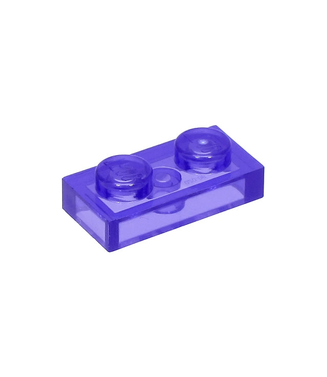 LEGO - Plaat 1 x 2 - Trans-Purple | N