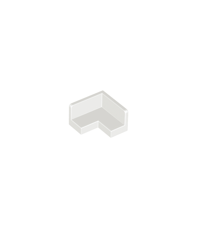 LEGO - Paneel 2 x 2 x 1 hoek - White | N