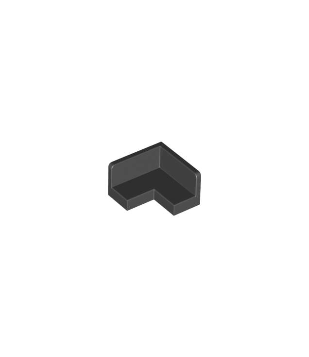 LEGO - Paneel 2 x 2 x 1 hoek - Black | N