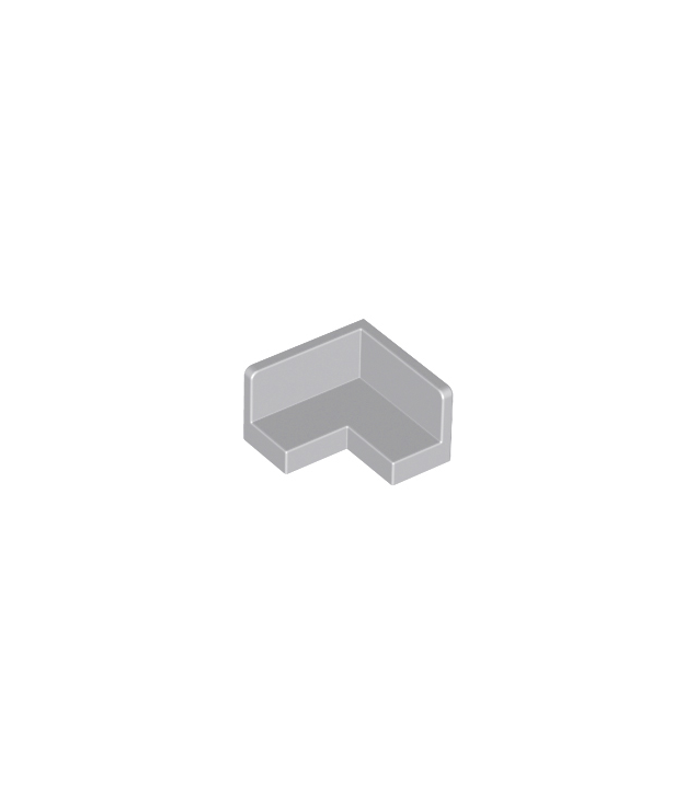 LEGO - Paneel 2 x 2 x 1 hoek - Light Bluish Gray | N