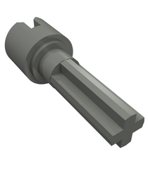 - Technic stuurkoppeling CV smal met 2L as - Dark Bluish Gray | N - Thumbnail