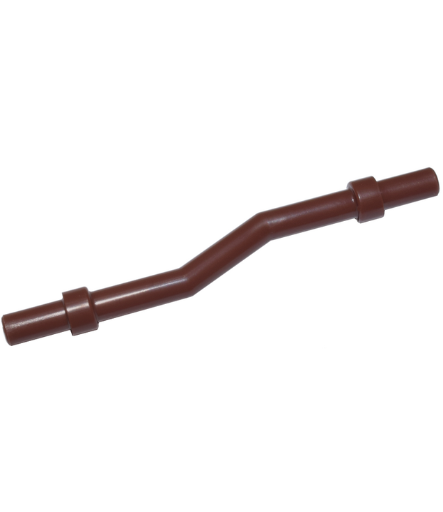 - Staaf 6L met stopringen, gebogen - Reddish Brown | N