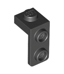 LEGO - Beugel 1 x 1 - 1 x 2 - Black | N - Thumbnail